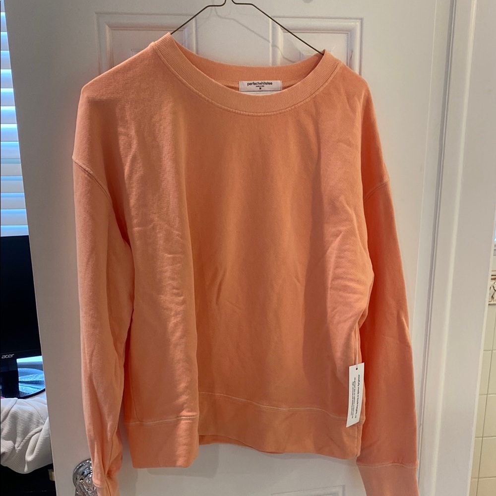 Peach Crewneck Sweatshirt